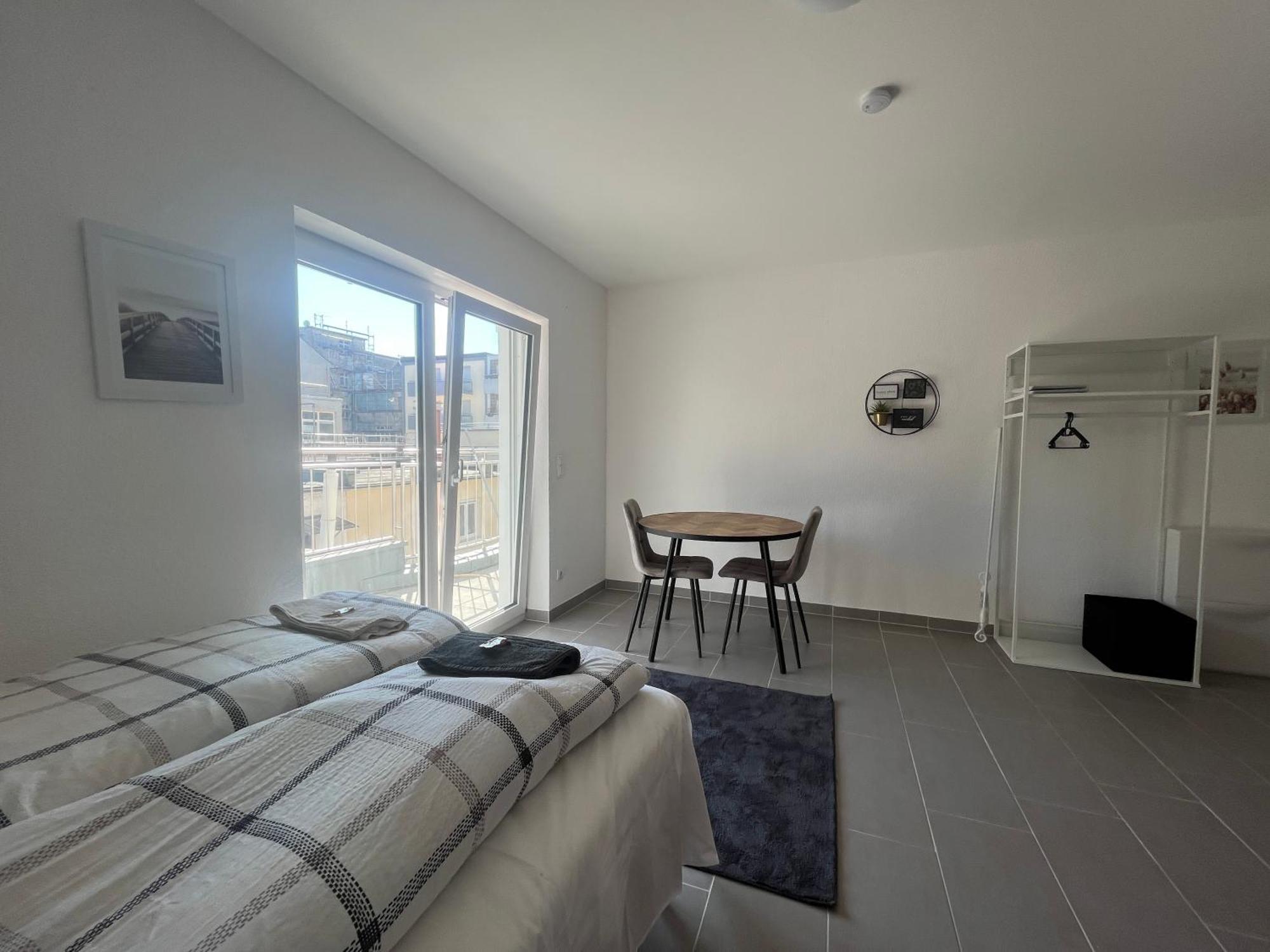 Simplex Apartments Am Europaplatz Karlsruhe Værelse billede